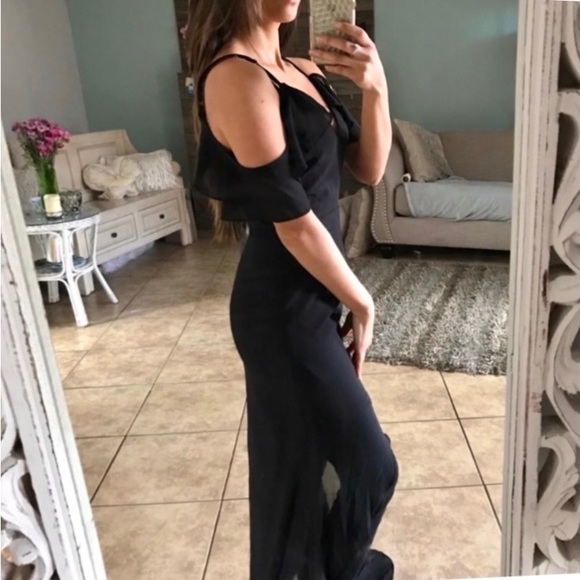 🪞 flutter front split maxi dress - Picture 6 of 10